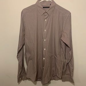 Pinstripe button up